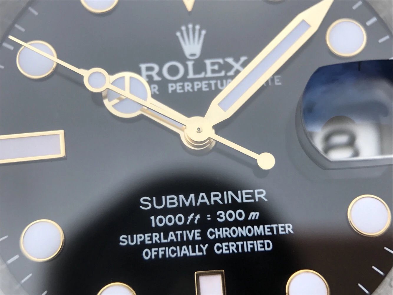 N厂劳力士潜航者黑水鬼v8终极版，克隆原版3135自动机械机芯,40毫直径，镀18k黄金/精钢，男士手表，密底