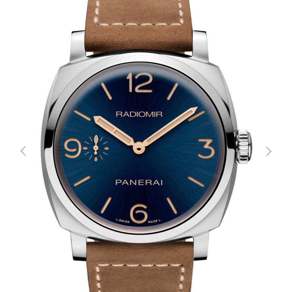 KW厂新品沛纳海PAM690深海幽蓝性价比凸型 复刻手表 沛纳海