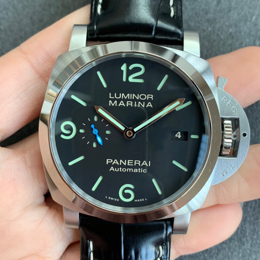 Vs新品沛纳海PAM01312举足轻重的小黑色 沛纳海陶瓷复刻手表价格