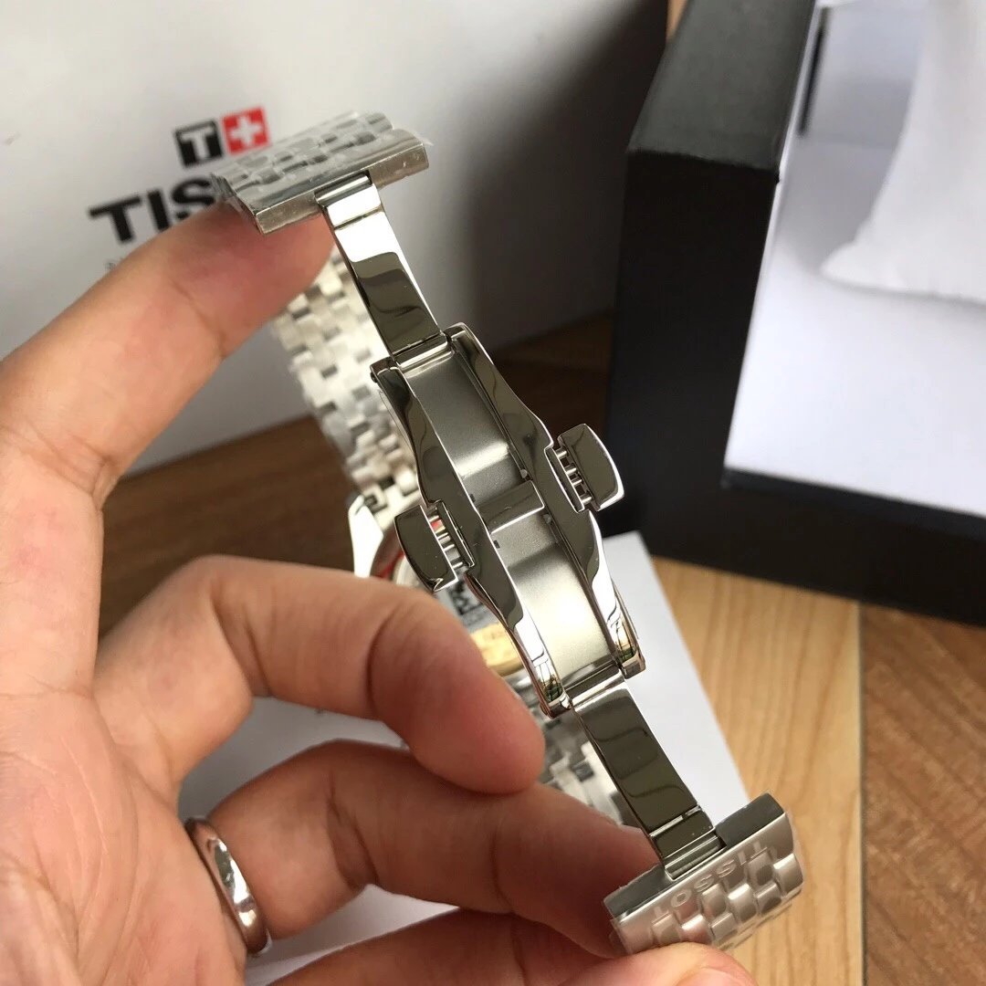 原单正品Tissot,天梭经典唯意系列自动机械手表，原厂配件➕搭载原装瑞士ETA2834-2机芯，双历在目。表
