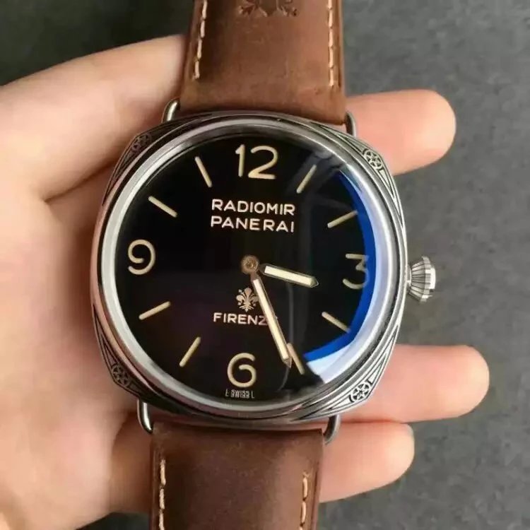 ZF厂出品沛纳海PAM672正品限量99枚表扣最好 亮丽的精仿沛纳海手表