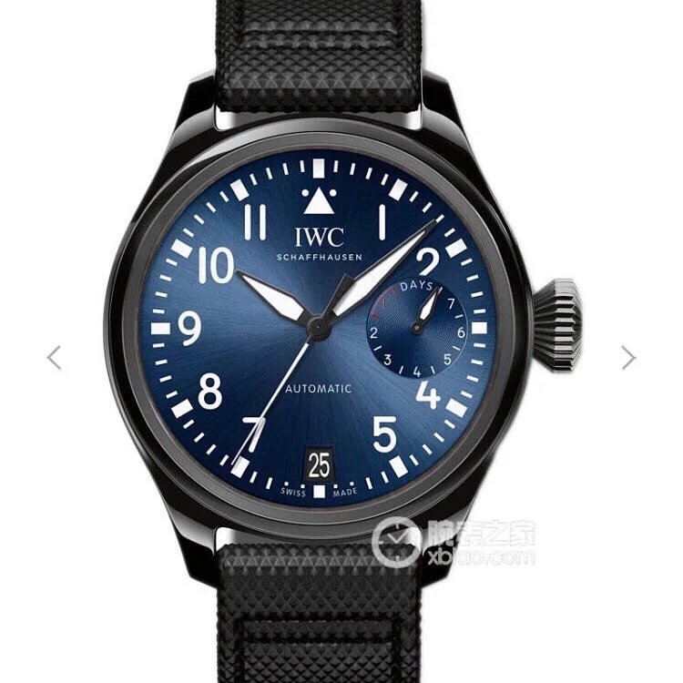 大爆款YL万国大飞大型飞行员系列IW502001自动 万国飞行员手表很多仿品吗