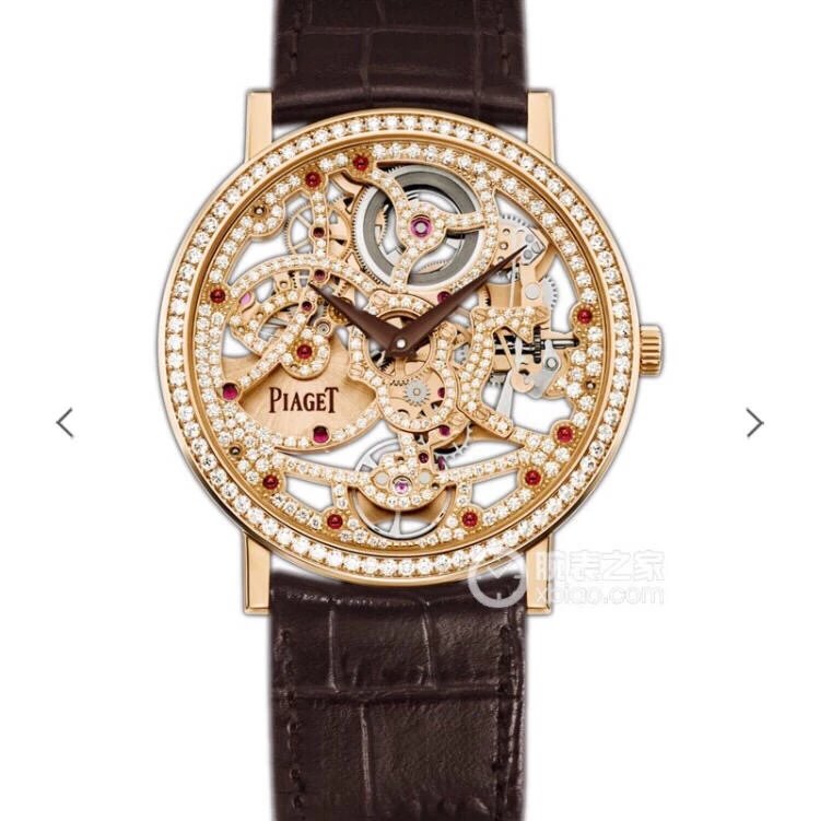BBR伯爵超薄珠宝镂空腕表搭配1200S上链