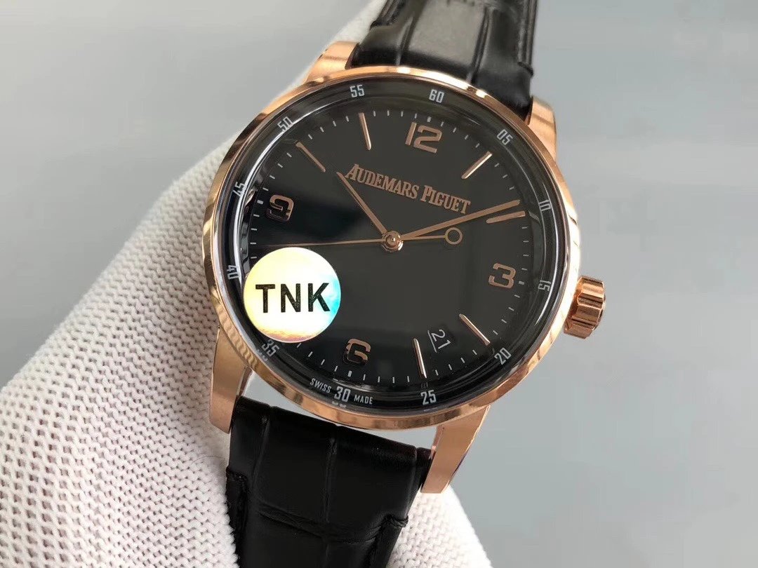 TNK臻品（2020新款推荐）爱PCODE11.59系列腕表41mm白壳黑面