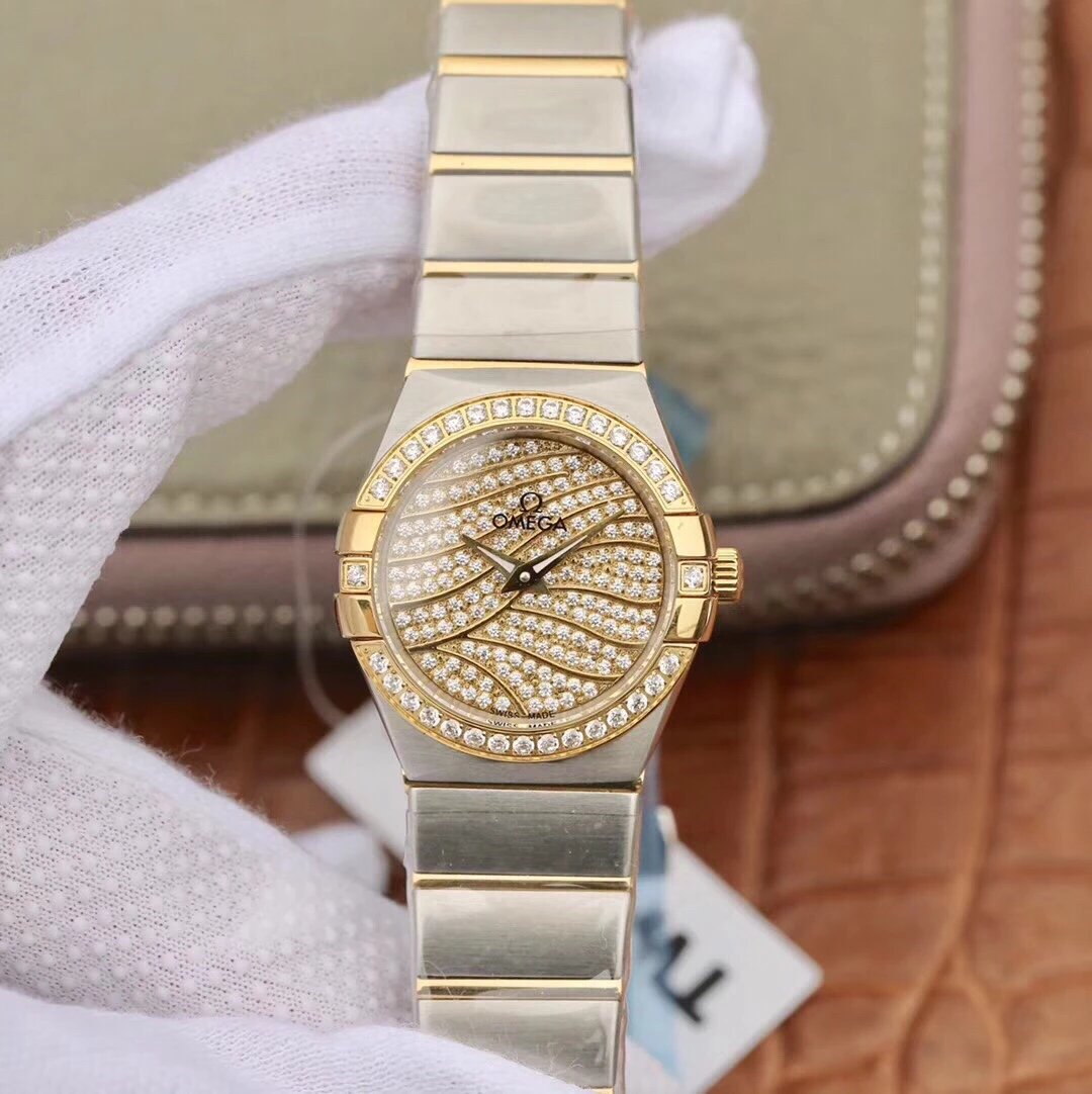 TW欧米伽女款星座系列27mm石英腕表都是 