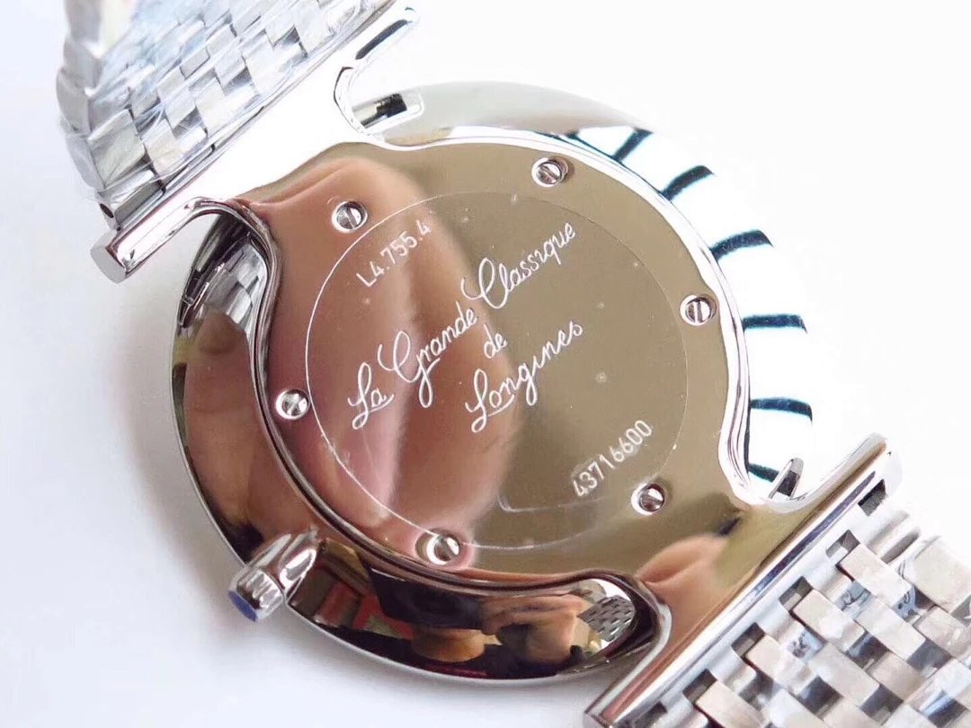 JF新品浪琴嘉岚系列情侣对表！36mmL420石英机芯男士腕表，24mmL420石英机芯女庄腕表，耗时长达一年精心研发！