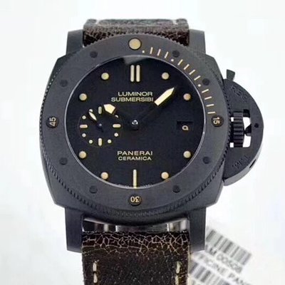 沛纳海限量珍藏款系列PAM00508专业潜水自动陶瓷 复刻沛纳海手表一般多少钱