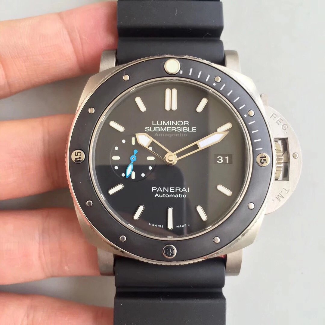 ZF新品沛纳海PAM1389尺寸47mmX15.6mm大口径之  沛纳海复刻手表