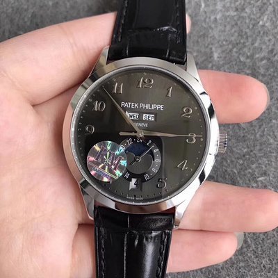 KM出品V2百达翡丽复杂功能计时5396系列全新 仿多功能 百达翡丽月相手表
