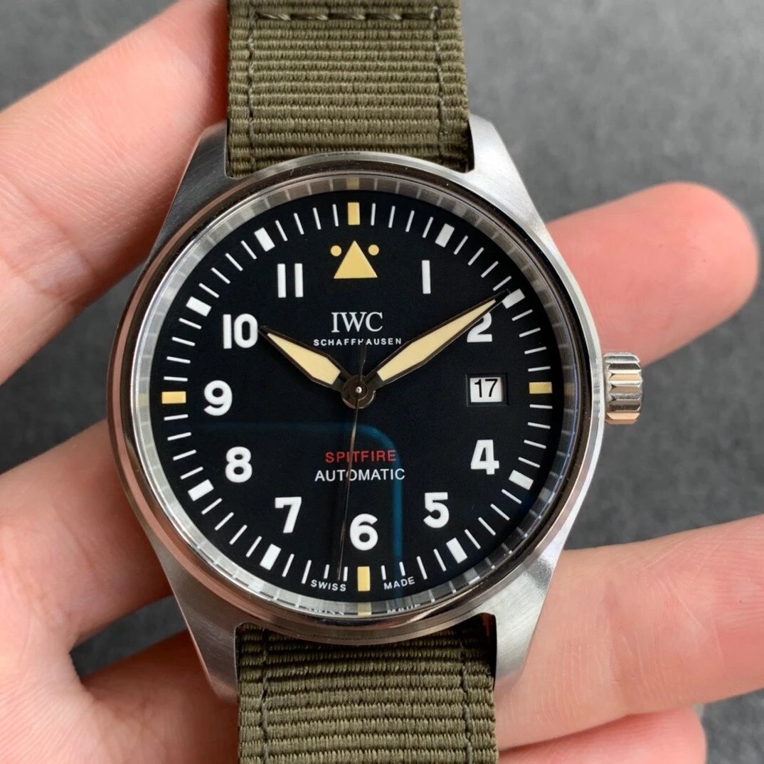 MKS厂新品，2019日内瓦表展发布最新款万国飞行员系列喷火战机腕表机械表、男表、手表、包邮