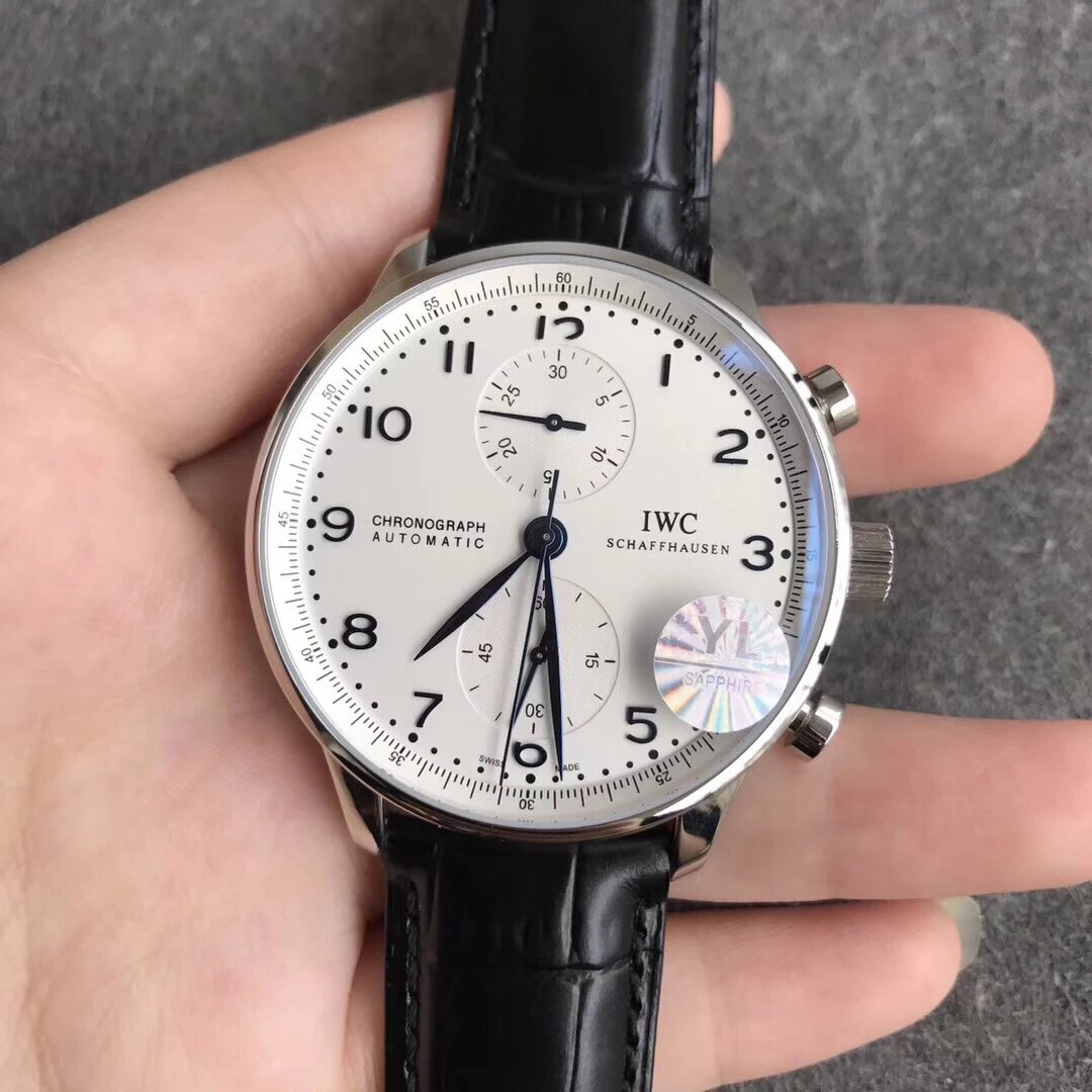 YL新款，万国2018年最新葡计150周年纪念款，首款透底的葡计手表、男表、机械表、包邮